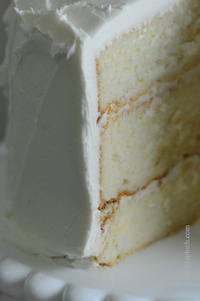 The Best White Cake Recipe {Ever} - Add a Pinch