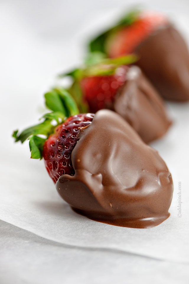 Chocolate Covered Strawberries Recipe - Add a Pinch