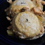 One Pan Chicken with Thyme Biscuits Recipe