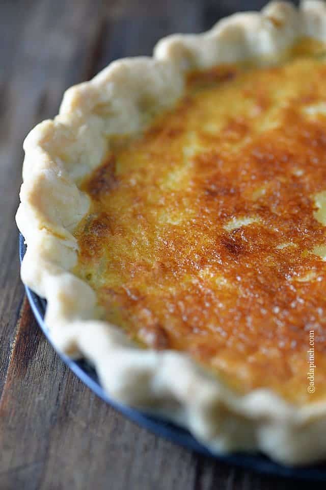 Buttermilk Pie Recipe - Add a Pinch