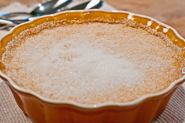 Pumpkin Creme Brulee | ©addapinch.com