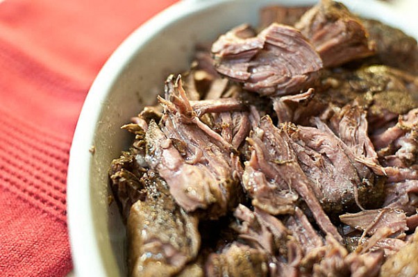 Pomegranate Beef CrockPot Recipe - A Year of Slow Cooking