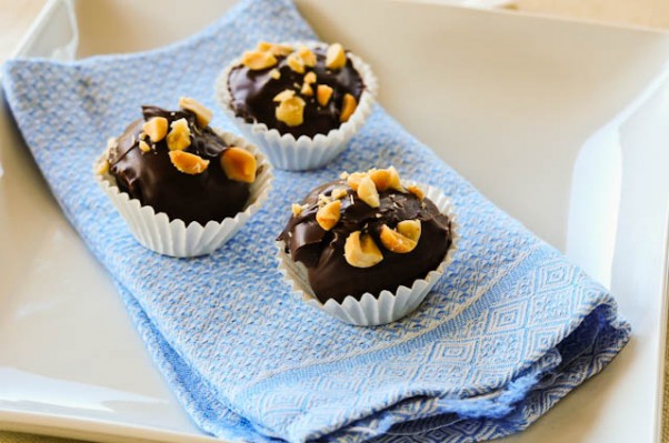 chocolate peanut butter truffles