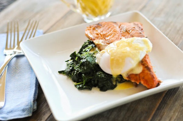 Salmon Eggs Benedict | ©addapinch.com