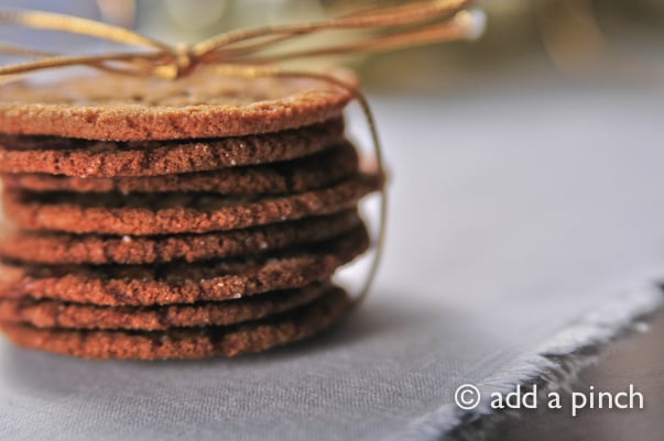 Chewy Ginger Molasses Cookie Recipe