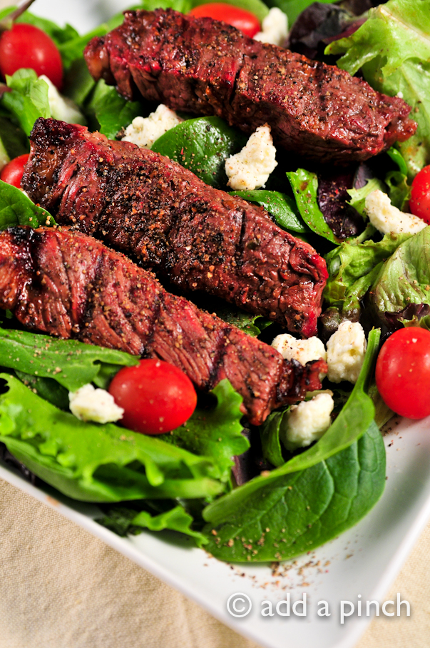 Seven Pepper Steak Salad Recipe 1