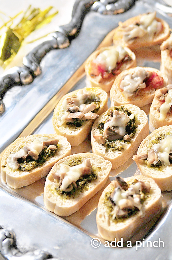 Simple Mushroom Pesto Bites Recipe 1