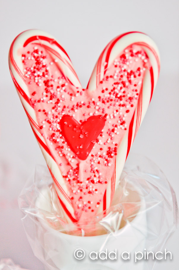 valentine’s hearts lollipops