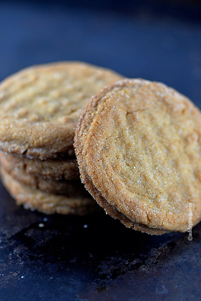 Peanut Butter Cookies | ©addapinch.com