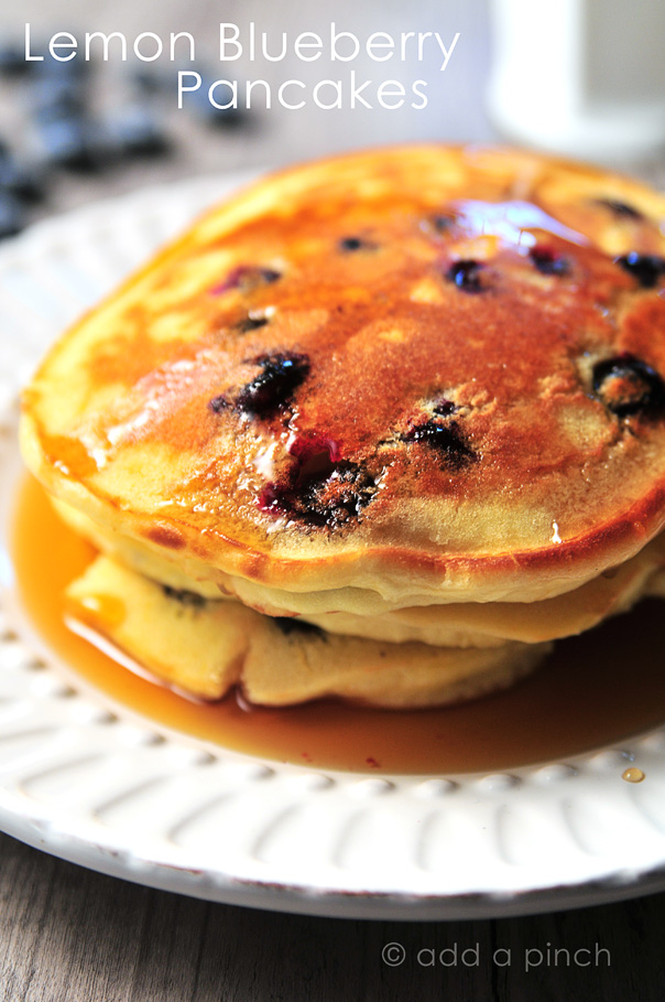 Lemon Blueberry Pancakes