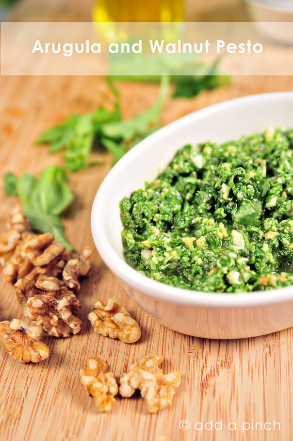 Arugula and Walnut Pesto Recipe