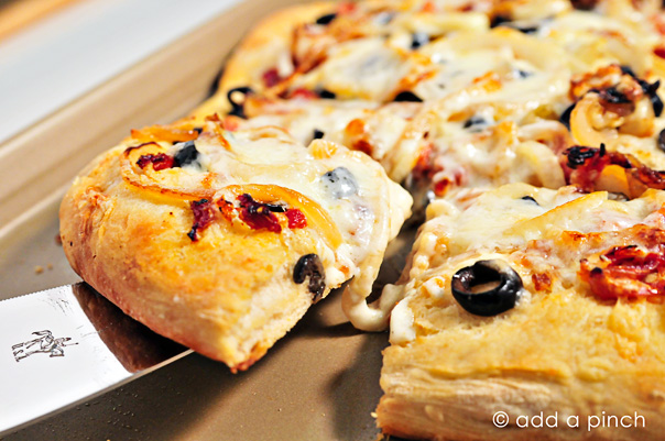 Black Olive Pizza - Sweet Caramel Sunday