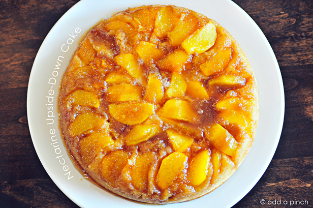 Nectarine Upside-Down Cake Recipe