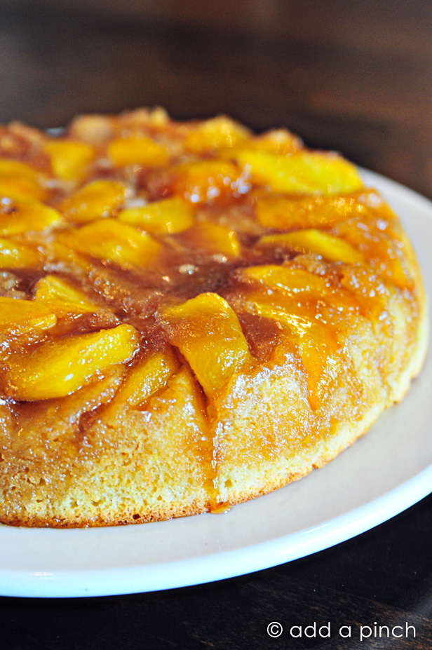 Nectarine Upside-Down Cake