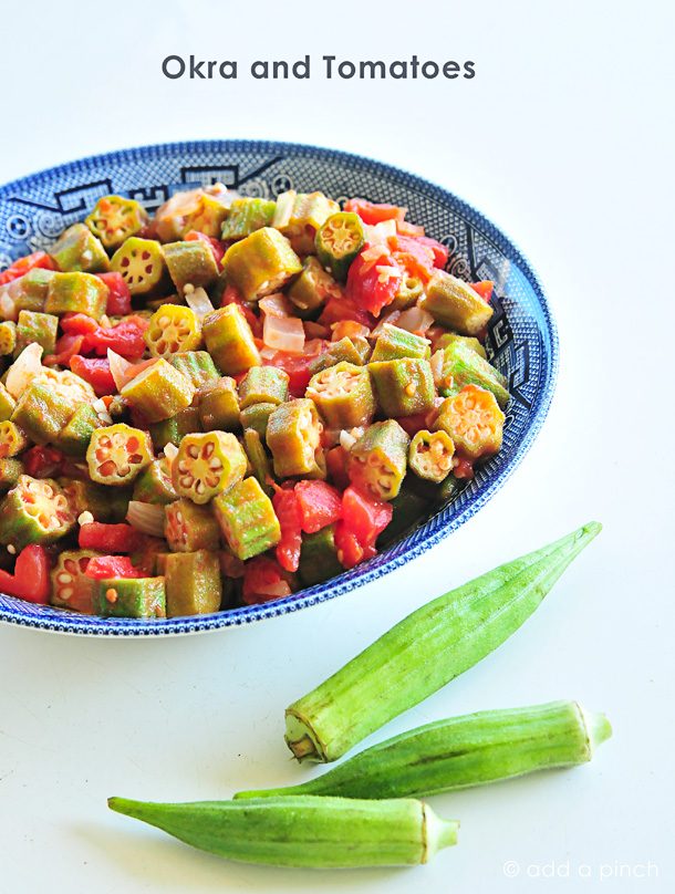 Okra and Tomatoes