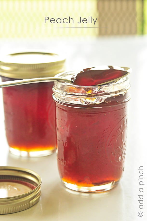 Peach Jelly Recipe | Add a Pinch