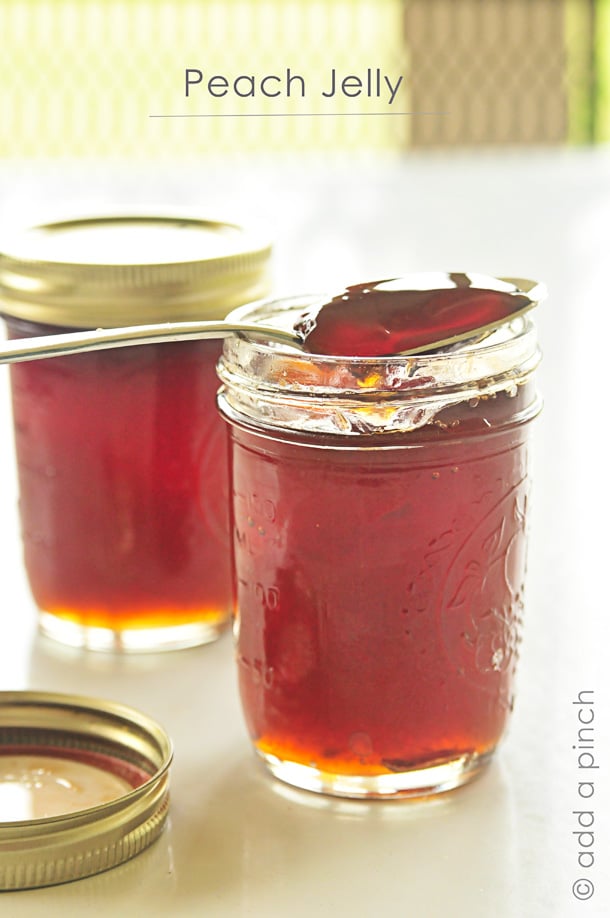 Peach Jelly Recipe Add a Pinch