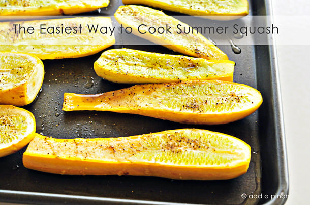 Recipe Oven Roasted Squash