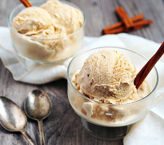 cinnamon ice cream from addapinch.com
