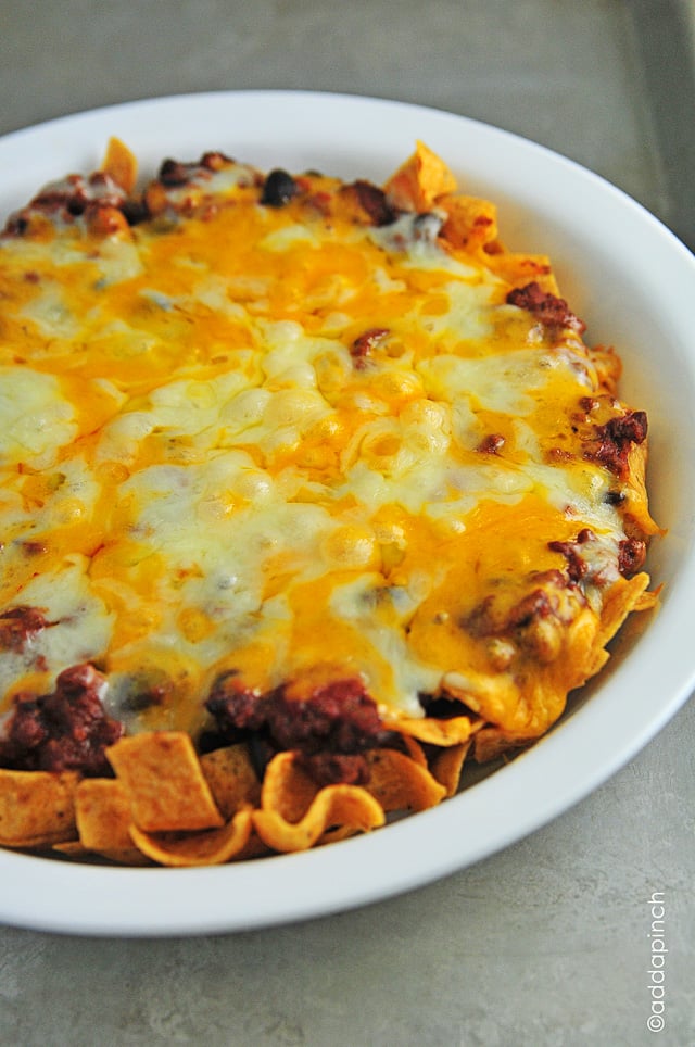 Frito Chili Pie Recipe Cooking Add a Pinch Robyn Stone