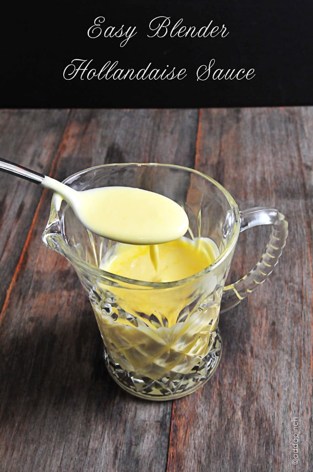 Quick Immersion Blender Hollandaise Recipe