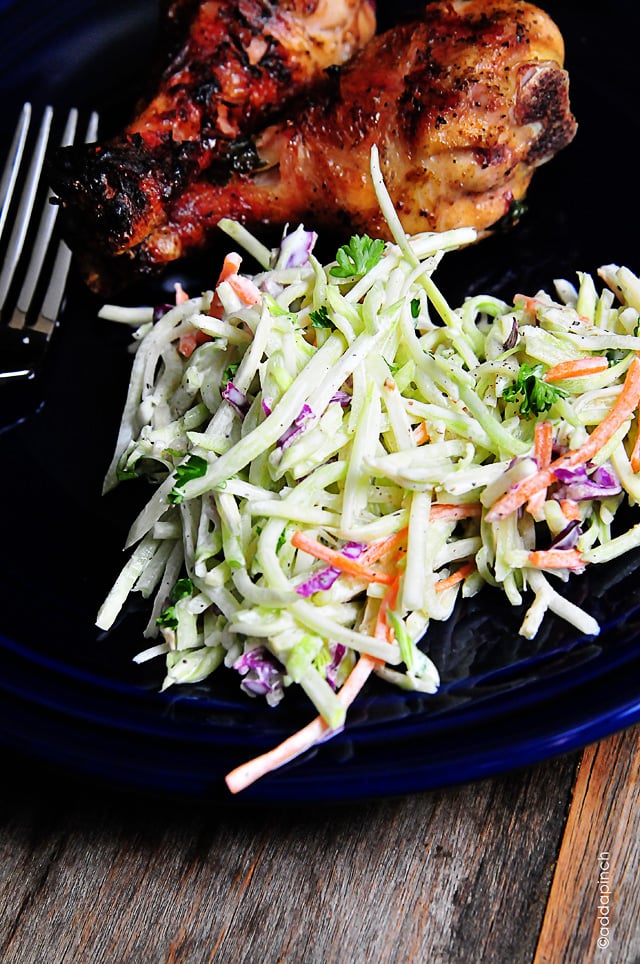 Easy Broccoli Slaw Recipe - Add a Pinch