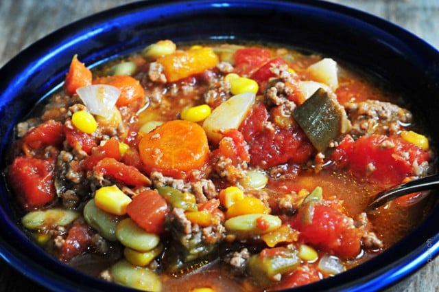 Slow Cooker Vegetable Soup Recipe - 10