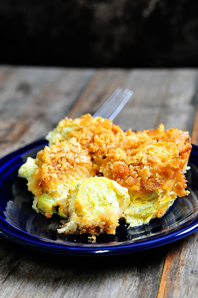 Squash Casserole With Sour Cream And Cream Of Chicken Soup