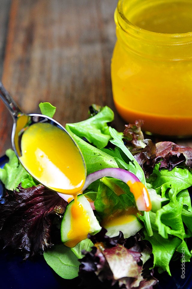 Honey Mustard Dressing Recipe | © addapinch.com