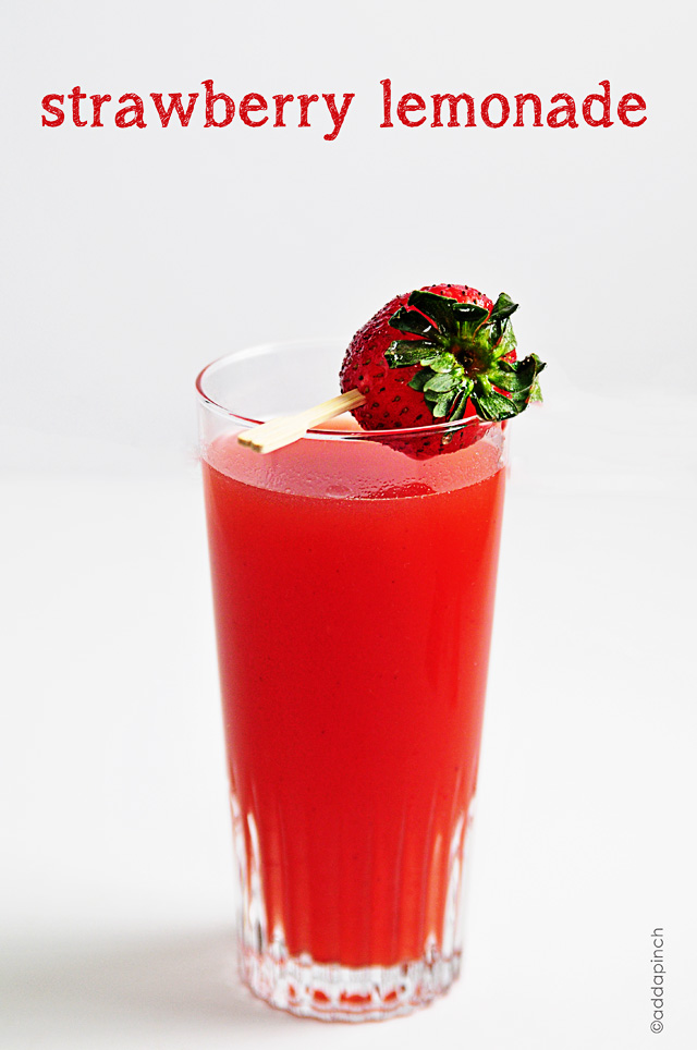 Strawberry Lemonade Recipe - Add a Pinch