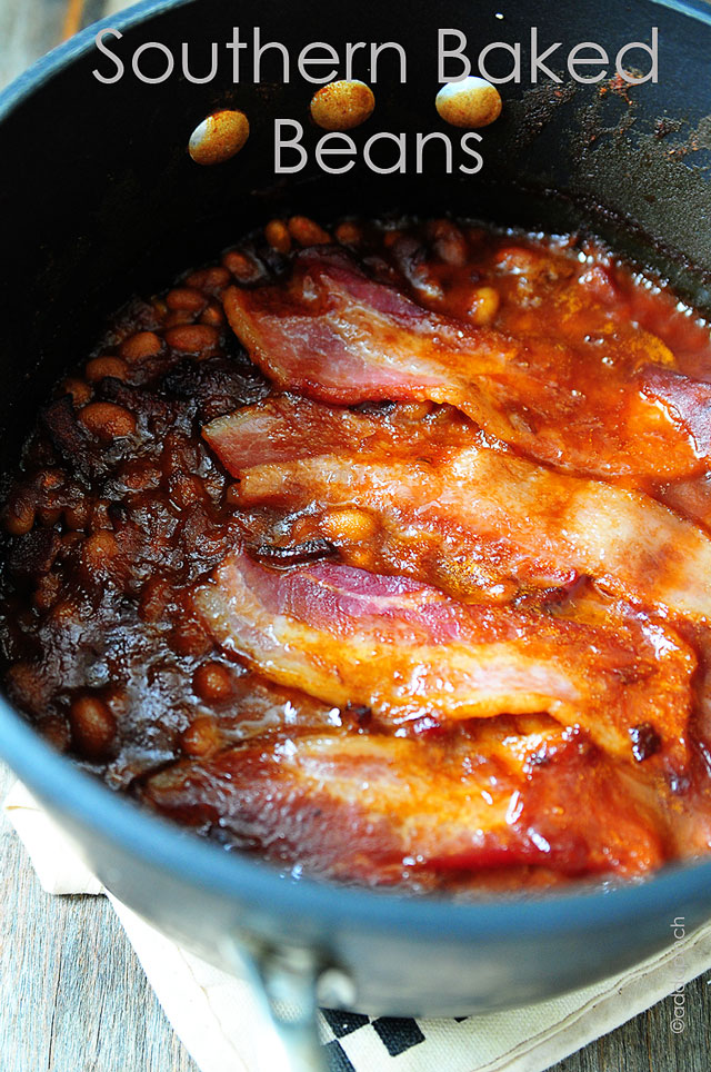 The Best Southern Baked Bean Recipe - Add a Pinch