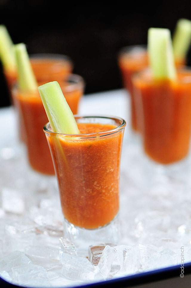 Gazpacho Recipe | ©addapinch.com