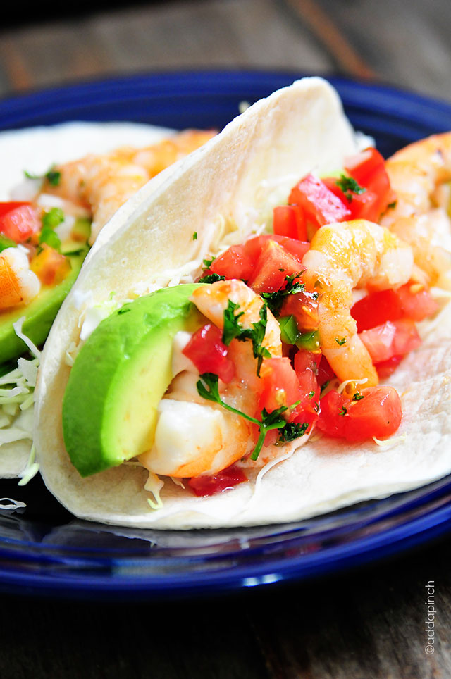 Shrimp Tacos Recipe - Add a Pinch