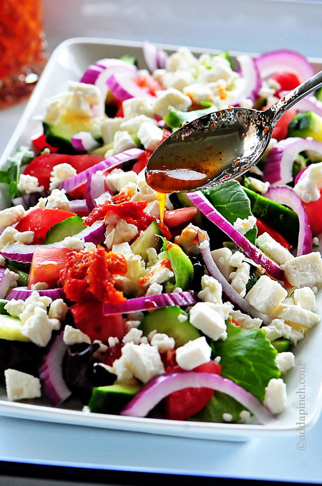 Mediterranean Salad | ©addapinch.com