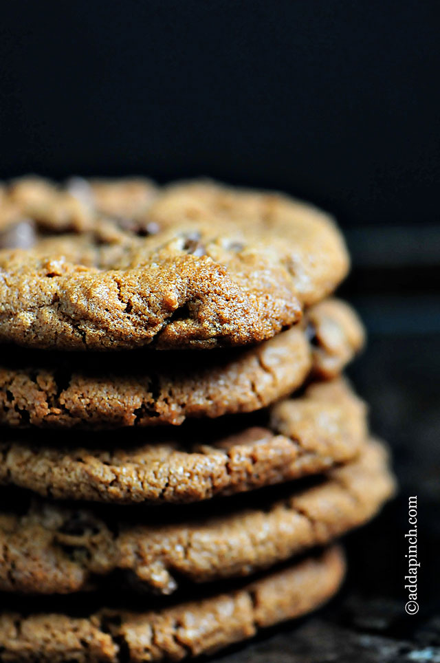 Nutella Chocolate Chip Cookies | ©addapinch.com
