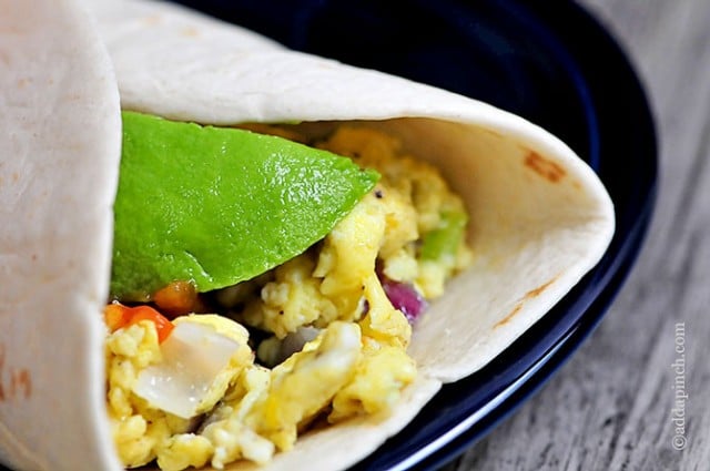 Breakfast Burrito | ©addapinch.com