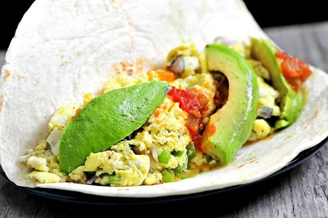 Breakfast Burrito | ©addapinch.com