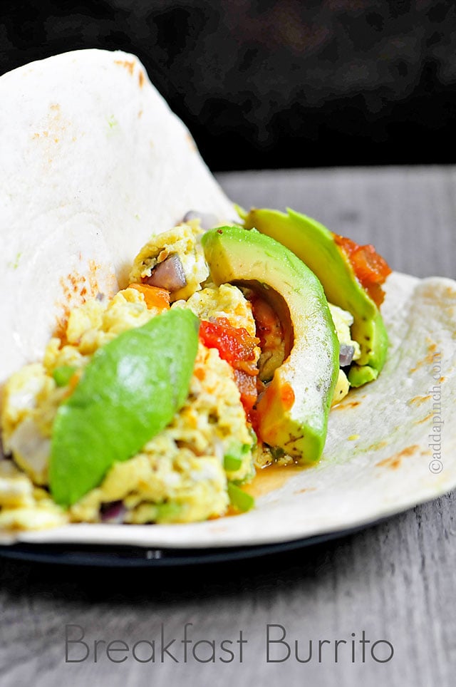 Scrambled eggs, Sausage and Avocado