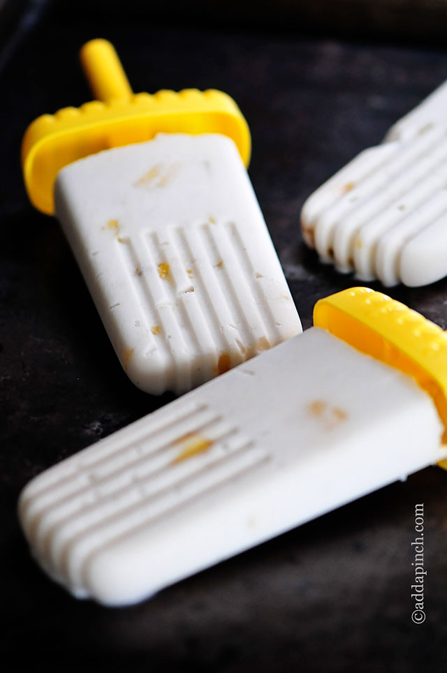 Paleo Coconut PIneapple Popsicles | ©addapinch.com