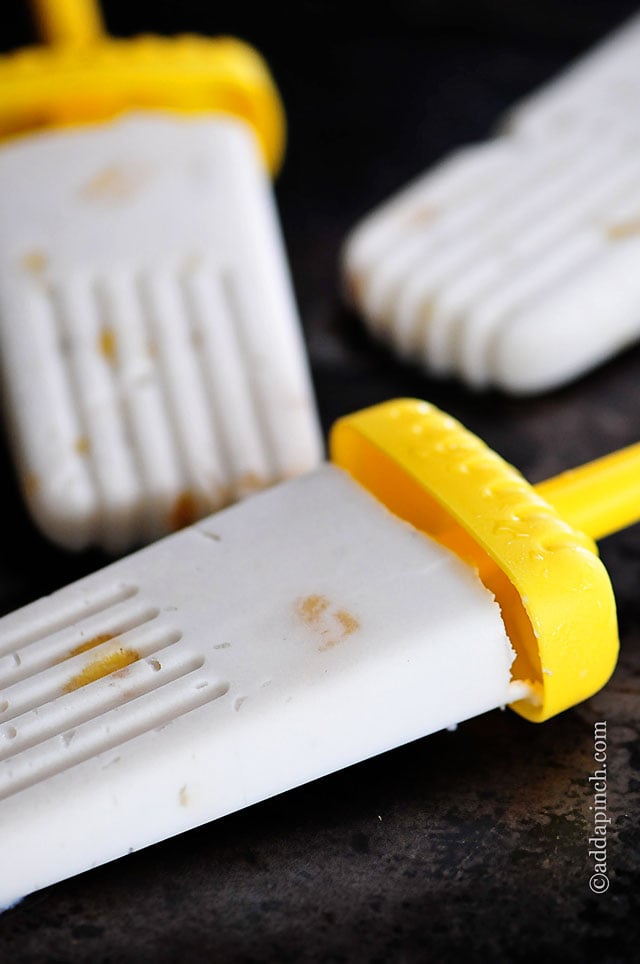 Paleo Coconut PIneapple Popsicles | ©addapinch.com