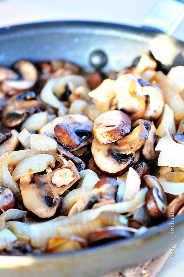 mushroom and onion saute recipe