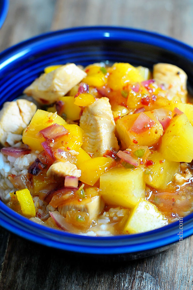 Sweet and sour chicken recipe