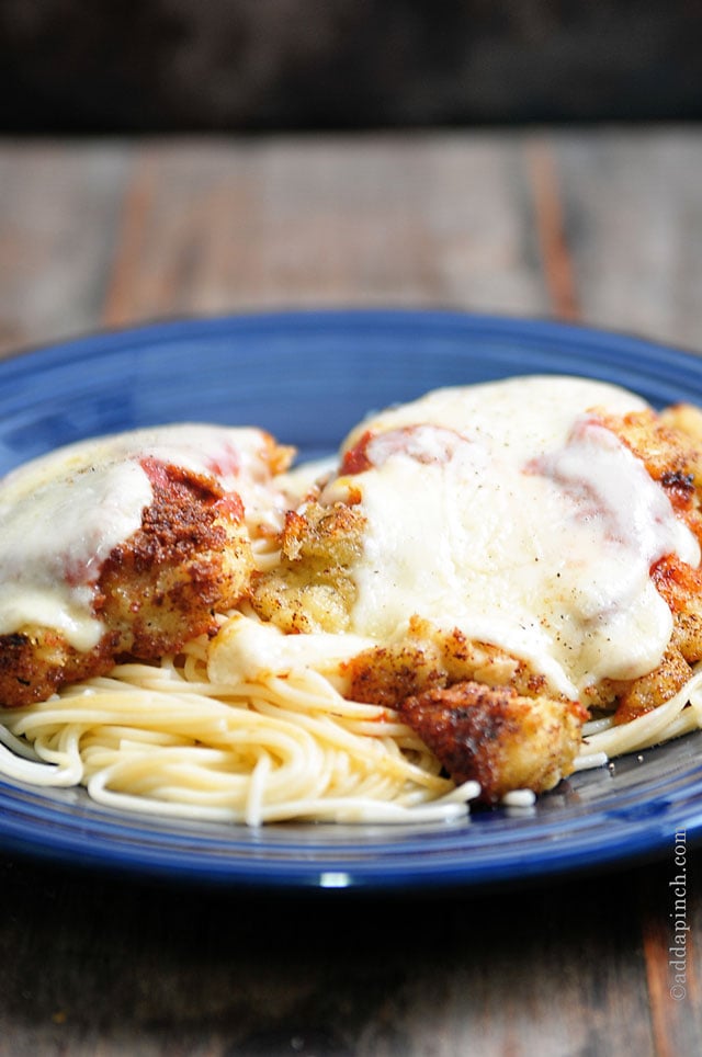 Chicken Parmesan | ©addapinch.com