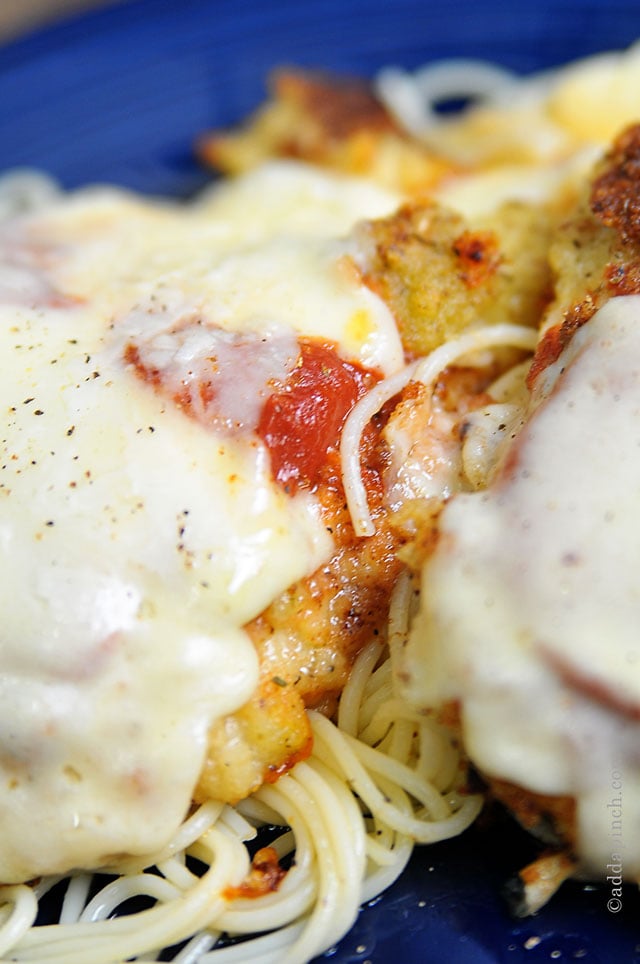 Chicken Parmesan | ©addapinch.com