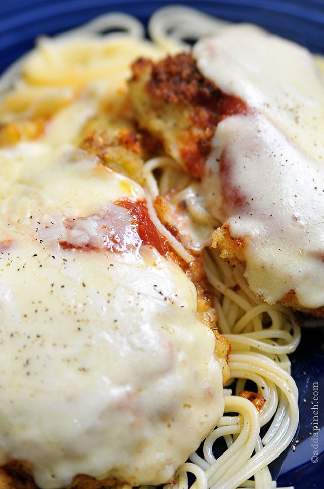 Chicken Parmesan | ©addapinch.com