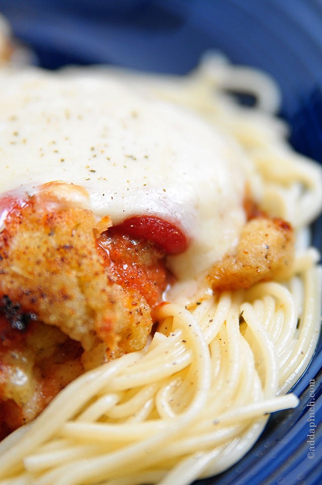 Chicken Parmesan | ©addapinch.com