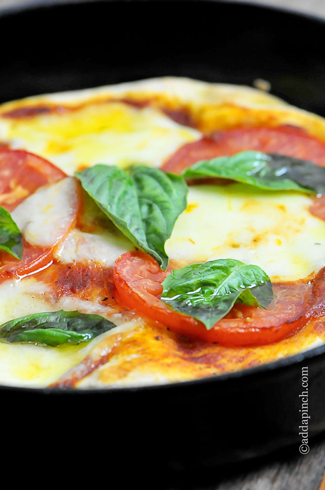 Margherita Pizza | ©addapinch.com