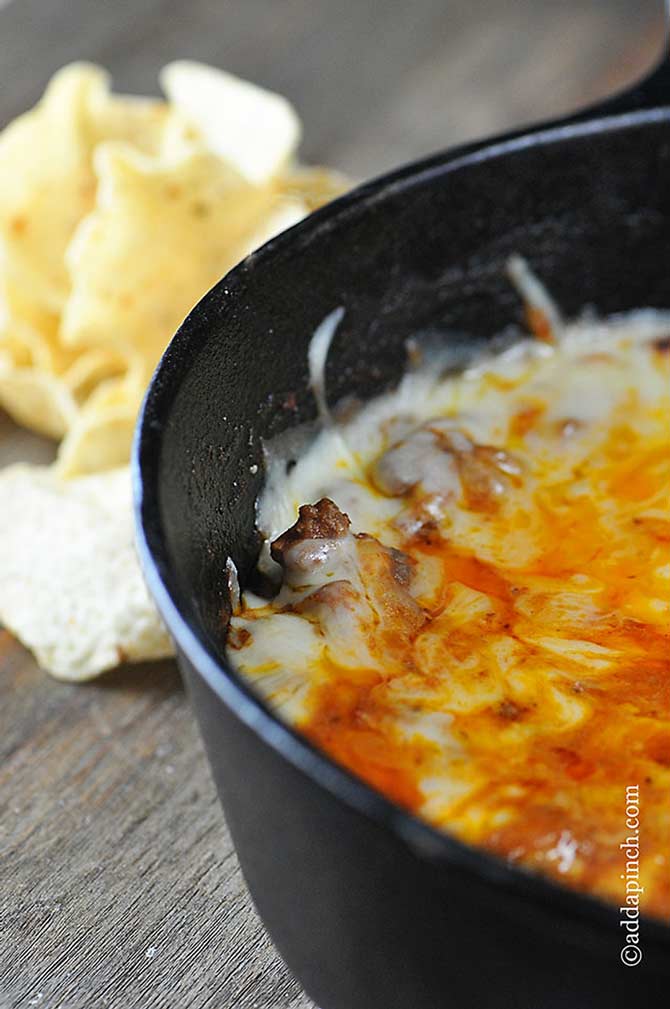 Crock Pot Beef Enchilada and Rice Dip - The Farmwife Cooks