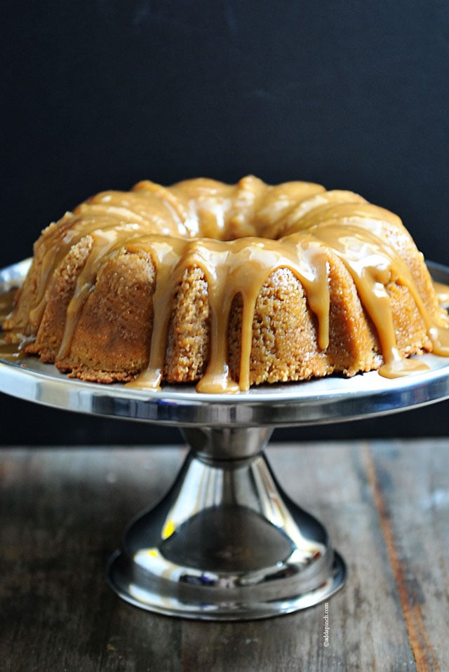 Brown Sugar Bundt Cake Recipe | ©addapinch.com