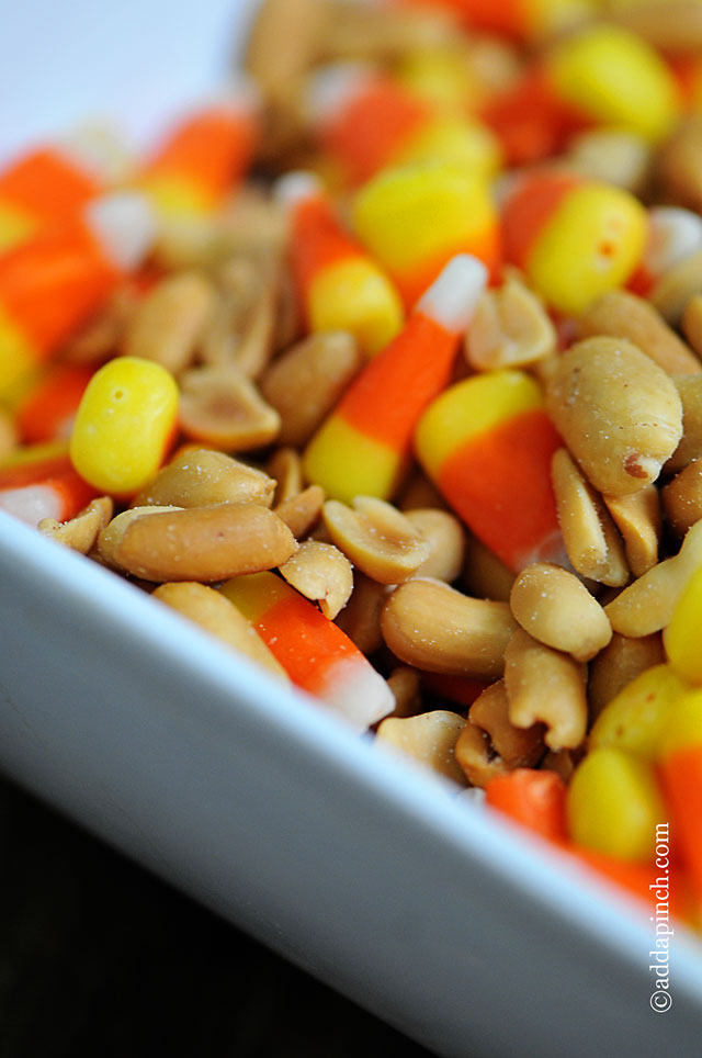 Candy Corn Snack Mix | ©addapinch.com